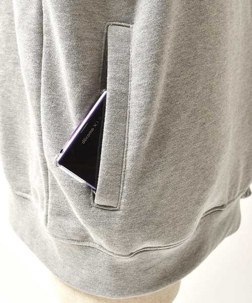 MinoriTY（マイノリティ）の「ビッグリブタートルトレーナー（Tシャツ/カットソー・メンズ・ネイビー/オフホワイト/杢グレー・M/L）」の5枚目の写真