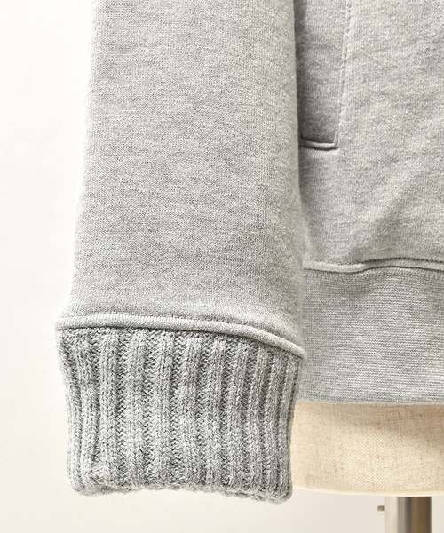 MinoriTY（マイノリティ）の「ビッグリブタートルトレーナー（Tシャツ/カットソー・メンズ・ネイビー/オフホワイト/杢グレー・M/L）」の8枚目の写真