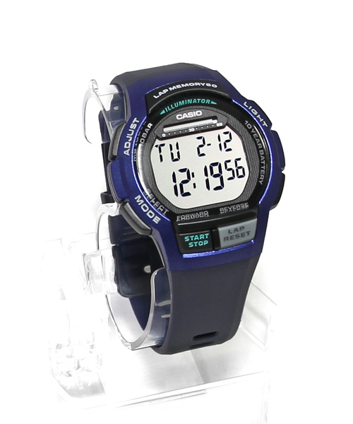 CASIO（カシオ）の「SPORTS GEAR / WS-1000H-2AJF（デジタル腕時計・メンズ・ブルー・FREE）」の2枚目の写真
