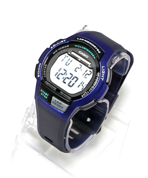 CASIO（カシオ）の「SPORTS GEAR / WS-1000H-2AJF（デジタル腕時計・メンズ・ブルー・FREE）」の4枚目の写真