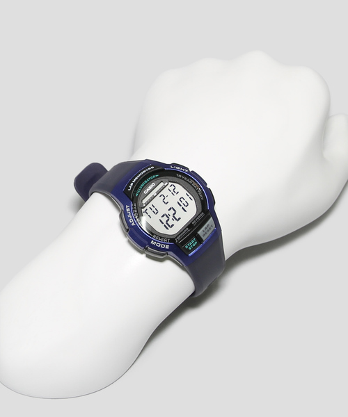 CASIO（カシオ）の「SPORTS GEAR / WS-1000H-2AJF（デジタル腕時計・メンズ・ブルー・FREE）」の5枚目の写真