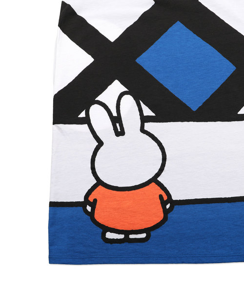 コラボレーション半袖ワンピース ミッフィーアート ミッフィー ワンピース Design Tshirts Store ワンピース Store Graniph デザイン ティーシャツ ストア Design グラニフ のファッション