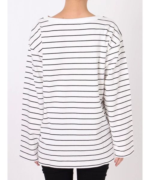 MURUA（ムルーア）の「ベーシックルーズロンT（Tシャツ/カットソー・レディース・ホワイト/ブラック/その他1・FREE）」の17枚目の写真