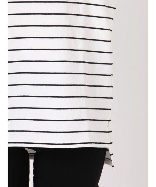 MURUA（ムルーア）の「ベーシックルーズロンT（Tシャツ/カットソー・レディース・ホワイト/ブラック/その他1・FREE）」の13枚目の写真