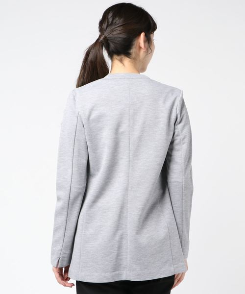 A/C DESIGN BY ALPHA CUBIC（エーシーデザインバイアルファキュービック）の「きちんとカーディガン（カーディガン/ボレロ・レディース・ネイビー/ブラック/ライトグレー・M size/L size）」の5枚目の写真