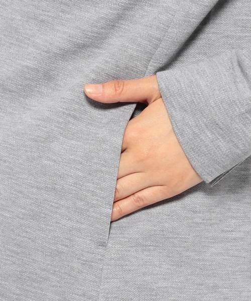 A/C DESIGN BY ALPHA CUBIC（エーシーデザインバイアルファキュービック）の「きちんとカーディガン（カーディガン/ボレロ・レディース・ネイビー/ブラック/ライトグレー・M size/L size）」の9枚目の写真