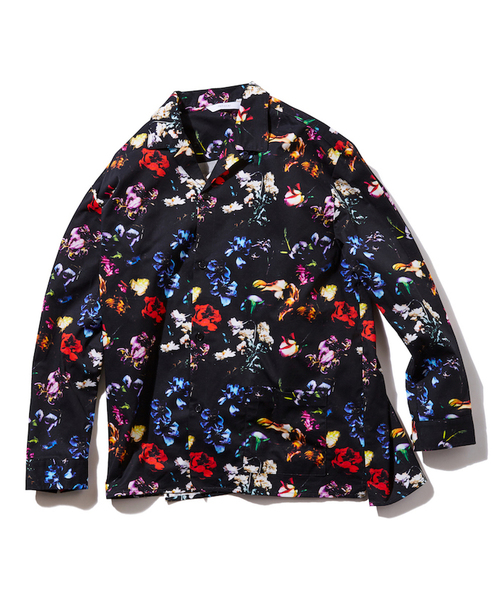 rehacer(レアセル)の「rehacer : Botanical Garden Shirt / ボタニカル ガーデン シャツ(シャツ/ブラウス・メンズ・ブラック・SMALL/MEDIUM/LARGE/X-LARGE)」の2枚目の写真