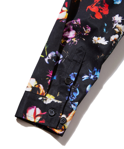 rehacer(レアセル)の「rehacer : Botanical Garden Shirt / ボタニカル ガーデン シャツ(シャツ/ブラウス・メンズ・ブラック・SMALL/MEDIUM/LARGE/X-LARGE)」の5枚目の写真