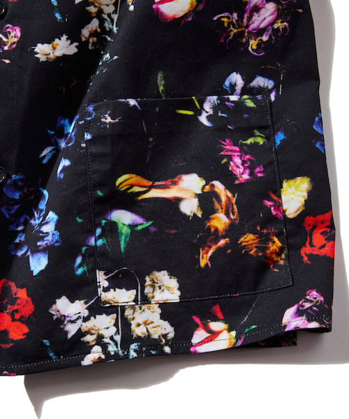 rehacer(レアセル)の「rehacer : Botanical Garden Shirt / ボタニカル ガーデン シャツ(シャツ/ブラウス・メンズ・ブラック・SMALL/MEDIUM/LARGE/X-LARGE)」の6枚目の写真