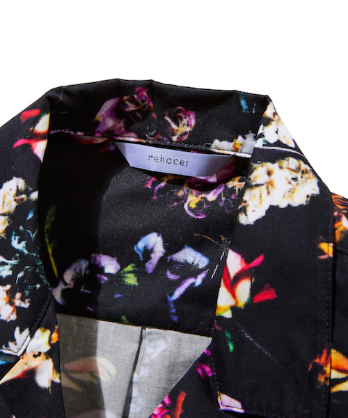 rehacer(レアセル)の「rehacer : Botanical Garden Shirt / ボタニカル ガーデン シャツ(シャツ/ブラウス・メンズ・ブラック・SMALL/MEDIUM/LARGE/X-LARGE)」の8枚目の写真