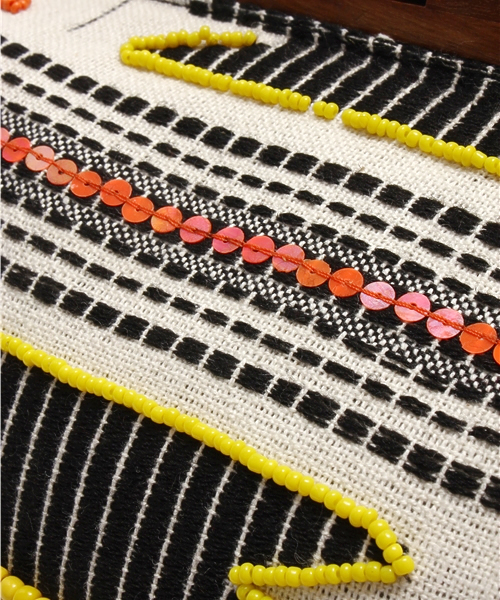 mystic（ミスティック）の「FASHONFORIO（クラッチバッグ・レディース・オフホワイト・ﾌﾘ-）」の5枚目の写真