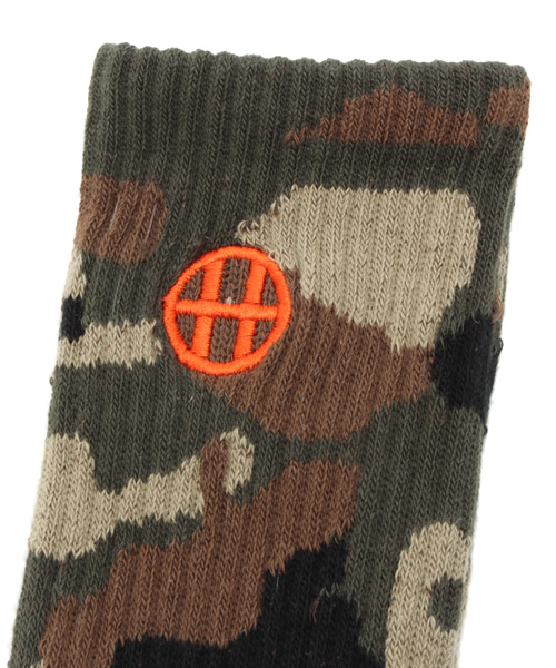 BEAMS（ビームス）の「HUF / CAMO CREW SOCK（ソックス/靴下・メンズ・その他1/その他2・ONE SIZE）」の3枚目の写真
