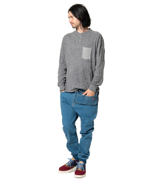 glamb（グラム）の「Hugo rib denim / ウーゴリブデニム（デニムパンツ