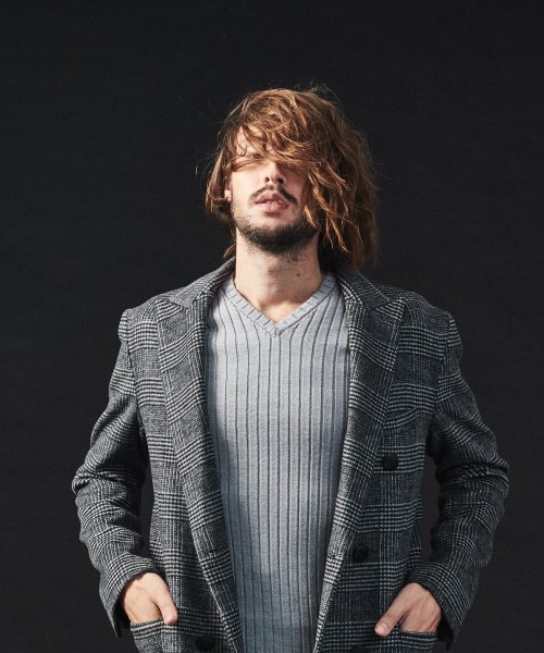 5351 POUR LES HOMMES（ゴーサンゴーイチプールオム）の「NOBILIAダブルチェスターコート（チェスターコート・メンズ・グレー/ブラック・48/50/44/46）」の5枚目の写真