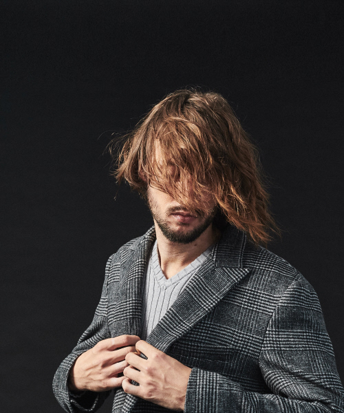 5351 POUR LES HOMMES（ゴーサンゴーイチプールオム）の「NOBILIAダブルチェスターコート（チェスターコート・メンズ・グレー/ブラック・48/50/44/46）」の6枚目の写真