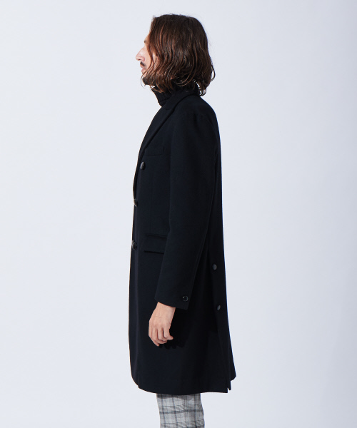 5351 POUR LES HOMMES（ゴーサンゴーイチプールオム）の「NOBILIAダブルチェスターコート（チェスターコート・メンズ・グレー/ブラック・48/50/44/46）」の19枚目の写真