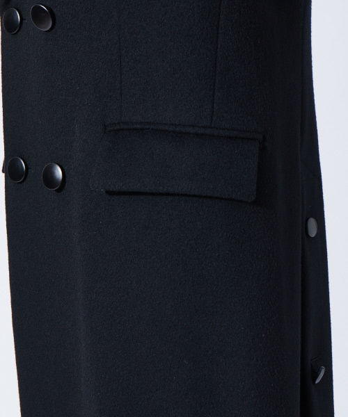 5351 POUR LES HOMMES（ゴーサンゴーイチプールオム）の「NOBILIAダブルチェスターコート（チェスターコート・メンズ・グレー/ブラック・48/50/44/46）」の13枚目の写真