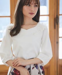 七分袖 に該当するレディースのシャツ ブラウス ホワイト 白色系 ファッション通販 Zozotown