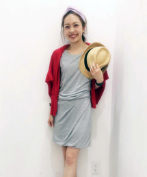 DISCOAT | 【Discoat】ドレープノースリカットワンピース2(ワンピース)