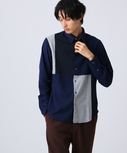 tk.TAKEO KIKUCHI�i�e�B�[�P�[�^�P�I�L�N�`�j�́u�t�����l���p�b�`���[�N�V���c�i�V���c/�u���E�X�j�v�b�l�C�r�[�n4