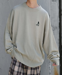 kutir | スケボー刺繍ニット(ニット/セーター)