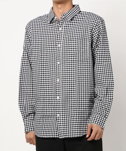 セール Ai オックスギンガムストライプ ドット柄シャツ シャツ ブラウス No Way ノーウェイ のファッション通販 Zozotown