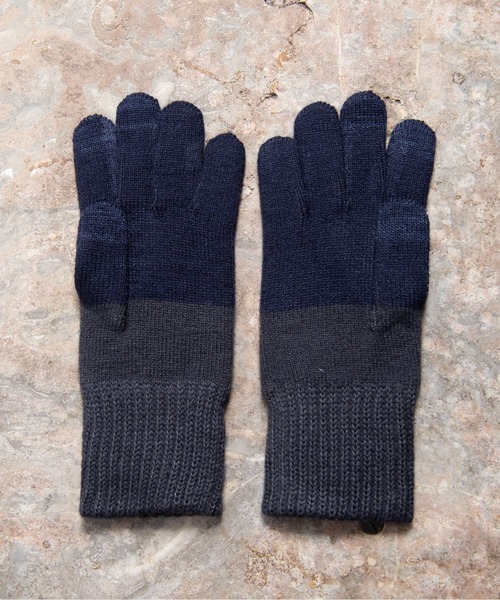 EVOLG(エヴォログ)の「EVOLG エヴォログ:2TON 2トーン スマホ対応 メンズ レディース ユニセックス手袋(手袋・レディース・グレー/ネイビー/マスタード/レッド/イエロー/ミント/バイオレット/ベージュ/ネイビー系/ダークグリーン・FREE)」の14枚目の写真