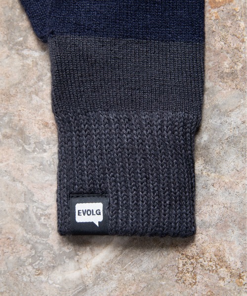 EVOLG(エヴォログ)の「EVOLG エヴォログ:2TON 2トーン スマホ対応 メンズ レディース ユニセックス手袋(手袋・レディース・グレー/ネイビー/マスタード/レッド/イエロー/ミント/バイオレット/ベージュ/ネイビー系/ダークグリーン・FREE)」の16枚目の写真