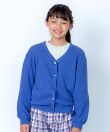 AIMABLE（エマーブル）の「ミニ裏毛カーディガン（Tシャツ/カットソー・キッズ）」