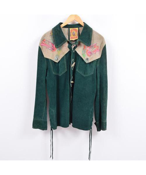 ブランド古着】クラフトレザージャケット（その他アウター）｜VINTAGE  