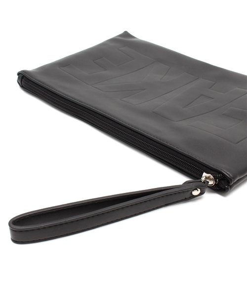 WEGO(ウィゴー)の「WEGO/エンボスクラッチバッグ(クラッチバッグ・レディース・ホワイト/ブラック・FREE)」の8枚目の写真