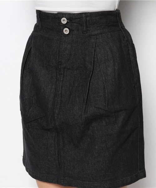 mystic（ミスティック）の「デニムタイトスカート（スカート・レディース・ネイビー/ブラック/ブルー・2/1）」の6枚目の写真
