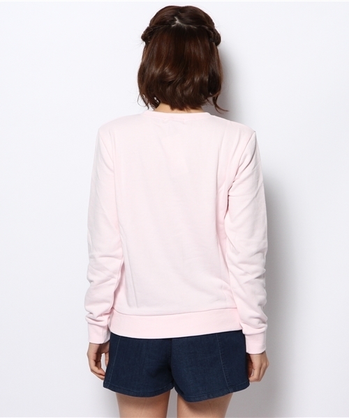 WEGO（ウィゴー）の「WEGO/アニマルプリントスウェット（スウェット・レディース・アイボリー/杢グレー/グリーン系その他/ライトピンク・FREE）」の10枚目の写真