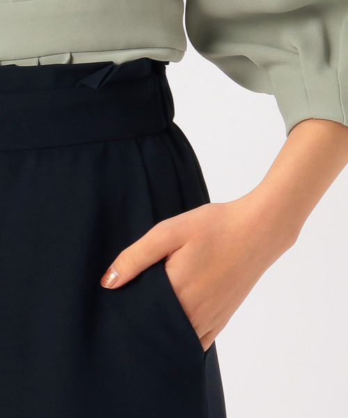 Tiara（ティアラ）の「ヘリオスワイドパンツ（その他パンツ・レディース・ネイビー/アイボリー/セージグリーン・S/M）」の7枚目の写真