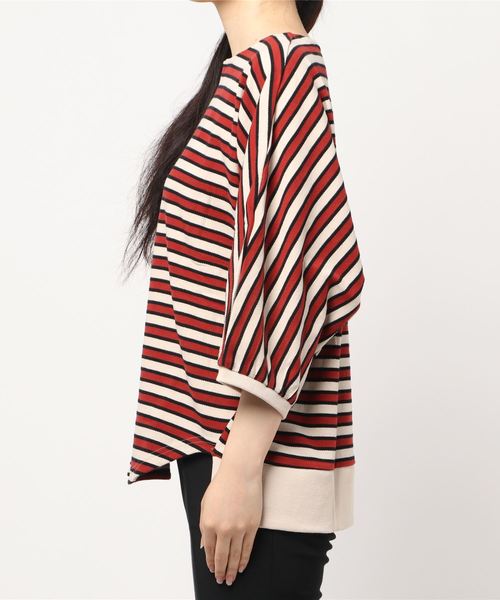 FRAPBOIS(フラボア)の「タッチボーダー ドルマンスリーブカットソー(Tシャツ/カットソー・レディース・ホワイト系その他/ベージュ系その他・1)」の11枚目の写真