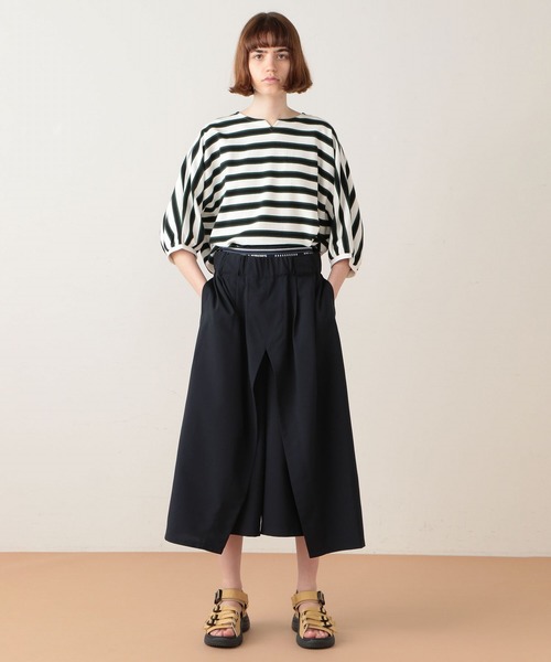 FRAPBOIS(フラボア)の「タッチボーダー ドルマンスリーブカットソー(Tシャツ/カットソー・レディース・ホワイト系その他/ベージュ系その他・1)」の10枚目の写真