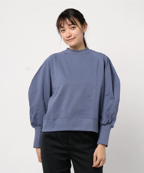 SLOBE IENA(スローブイエナ)の「【MAISON CHANTOISE】 Baloon Sleeve カットソー(Tシャツ/カットソー・レディース・ブルー/ホワイト/ベージュ・FREE)」の10枚目の写真