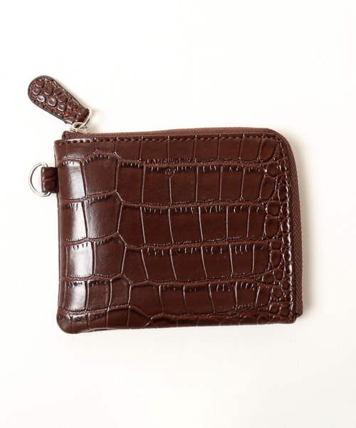 FLAME WORKS（フレイムワークス）の「FLAME WORKS PUレザー ミニウォレット（財布・メンズ・ホワイト/ブラック/ネイビー/ダークブラウン/オフホワイト/カモフラージュ/ブラック系その他/その他/ダークネイビー/キャメル/ブルー系その他・FREE）」の5枚目の写真