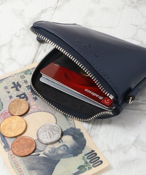 FLAME WORKS（フレイムワークス）の「FLAME WORKS PUレザー ミニウォレット（財布・メンズ・ホワイト/ブラック/ネイビー/ダークブラウン/オフホワイト/カモフラージュ/ブラック系その他/その他/ダークネイビー/キャメル/ブルー系その他・FREE）」の7枚目の写真