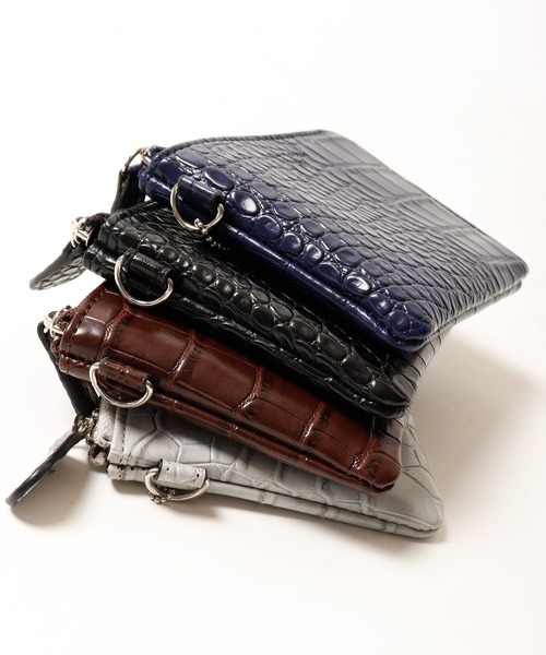 FLAME WORKS（フレイムワークス）の「FLAME WORKS PUレザー ミニウォレット（財布・メンズ・ホワイト/ブラック/ネイビー/ダークブラウン/オフホワイト/カモフラージュ/ブラック系その他/その他/ダークネイビー/キャメル/ブルー系その他・FREE）」の19枚目の写真