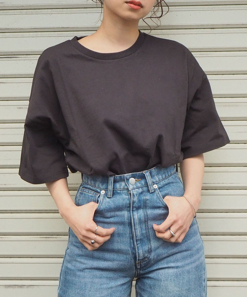 tiptop(ティップトップ)の「2020SS 綿100%BIG半袖Tシャツ(Tシャツ/カットソー)」|スミクロ