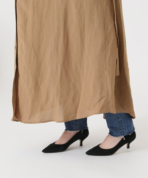 IENA（イエナ）の「【MIRKO BERTOLA】 別注OVERSIZED ワンピース◆（ワンピース・レディース・カーキ/ブラウン系その他/ナチュラル・FREE）」の15枚目の写真