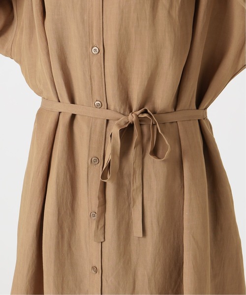 IENA（イエナ）の「【MIRKO BERTOLA】 別注OVERSIZED ワンピース◆（ワンピース・レディース・カーキ/ブラウン系その他/ナチュラル・FREE）」の16枚目の写真