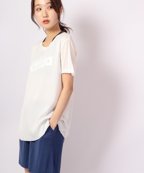DIMENSIONE danza(ディメンシオーネ ダンツァ)の「ロゴプリントTシャツ(Tシャツ/カットソー・レディース・ブラック/ホワイト・SMALL/X-SMALL/MEDIUM)」の5枚目の写真