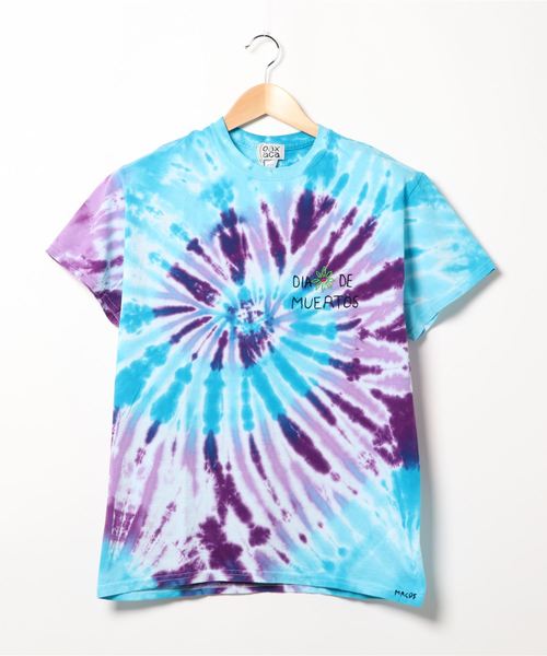 OAXACA(オアハカ)の「【OAXACA/オアハカ】 ×JS T-SH Dia De Muertos#(Tシャツ/カットソー・メンズ・ホワイト/オリーブ/ブルー/ブラック系その他/グリーン系その他/ダークブルー/パープル系その他・MEDIUM/LARGE/X-LARGE)」の7枚目の写真