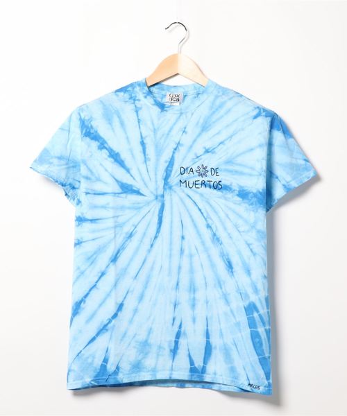 OAXACA(オアハカ)の「【OAXACA/オアハカ】 ×JS T-SH Dia De Muertos#(Tシャツ/カットソー・メンズ・ホワイト/オリーブ/ブルー/ブラック系その他/グリーン系その他/ダークブルー/パープル系その他・MEDIUM/LARGE/X-LARGE)」の6枚目の写真