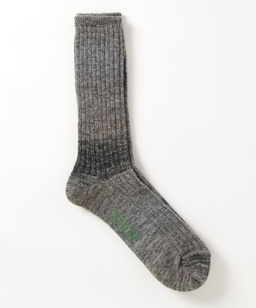 GOHEMP（ゴーヘンプ）の「ANONYMOUSISM GO HEMP　スプラッシュパターンクルー（ソックス/靴下・メンズ・ブルー系その他/オレンジ/グレー系その他/バイオレット/モスグリーン/チャコールグレー/マスタード/パープル/ベージュ系その他・25cm～27cm/23cm～25cm）」の10枚目の写真