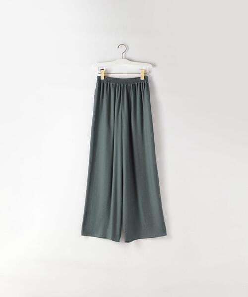 Steven Alan（スティーブンアラン）の「＜Steven Alan＞EASY WIDE PANTS/パンツ ◆（その他パンツ・レディース・ブラック/ダークグリーン・MEDIUM/SMALL）」の4枚目の写真