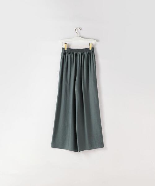 Steven Alan（スティーブンアラン）の「＜Steven Alan＞EASY WIDE PANTS/パンツ ◆（その他パンツ・レディース・ブラック/ダークグリーン・MEDIUM/SMALL）」の3枚目の写真