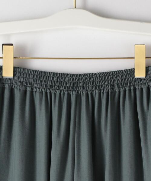 Steven Alan（スティーブンアラン）の「＜Steven Alan＞EASY WIDE PANTS/パンツ ◆（その他パンツ・レディース・ブラック/ダークグリーン・MEDIUM/SMALL）」の9枚目の写真